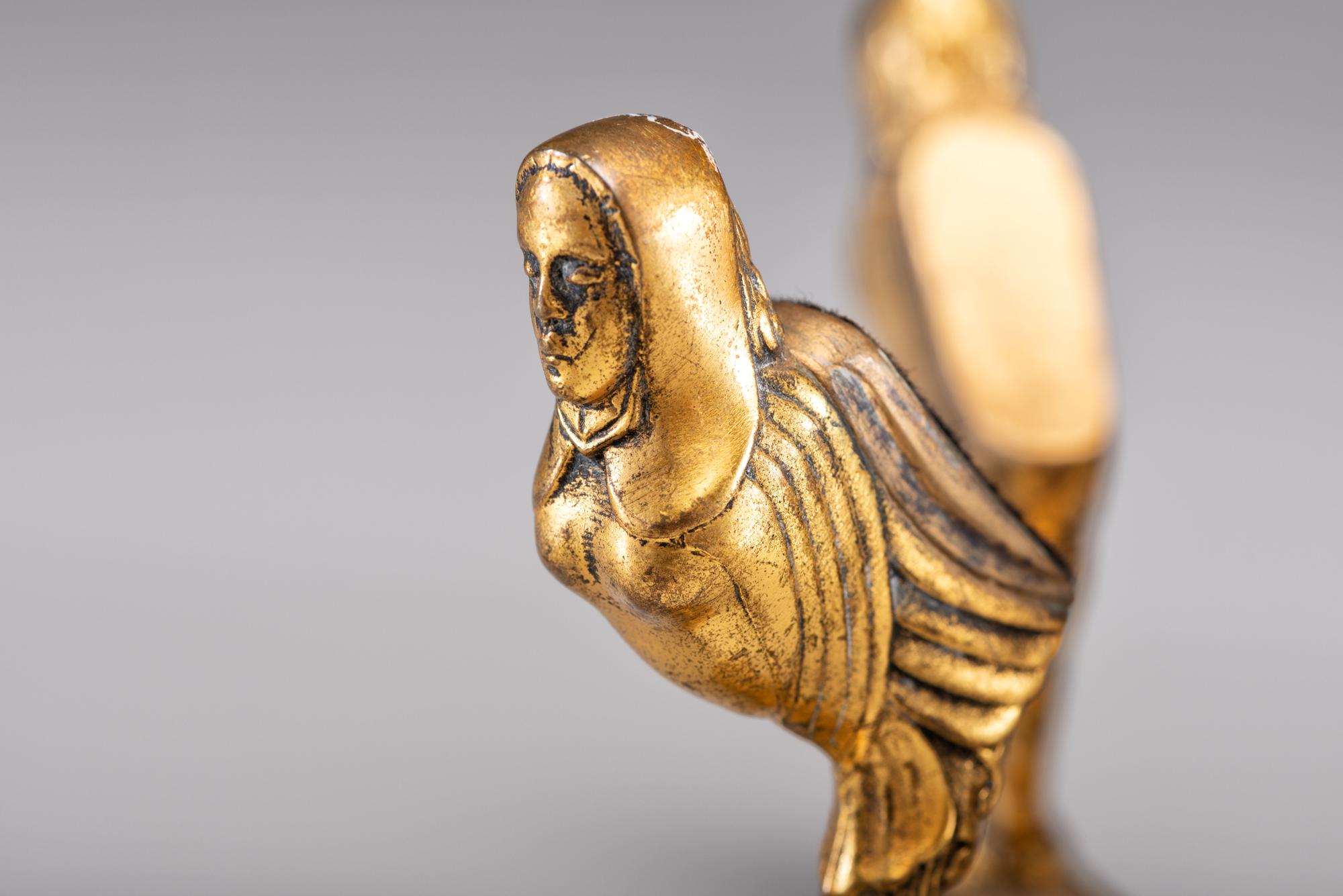 Bowl, together with Figural Stand