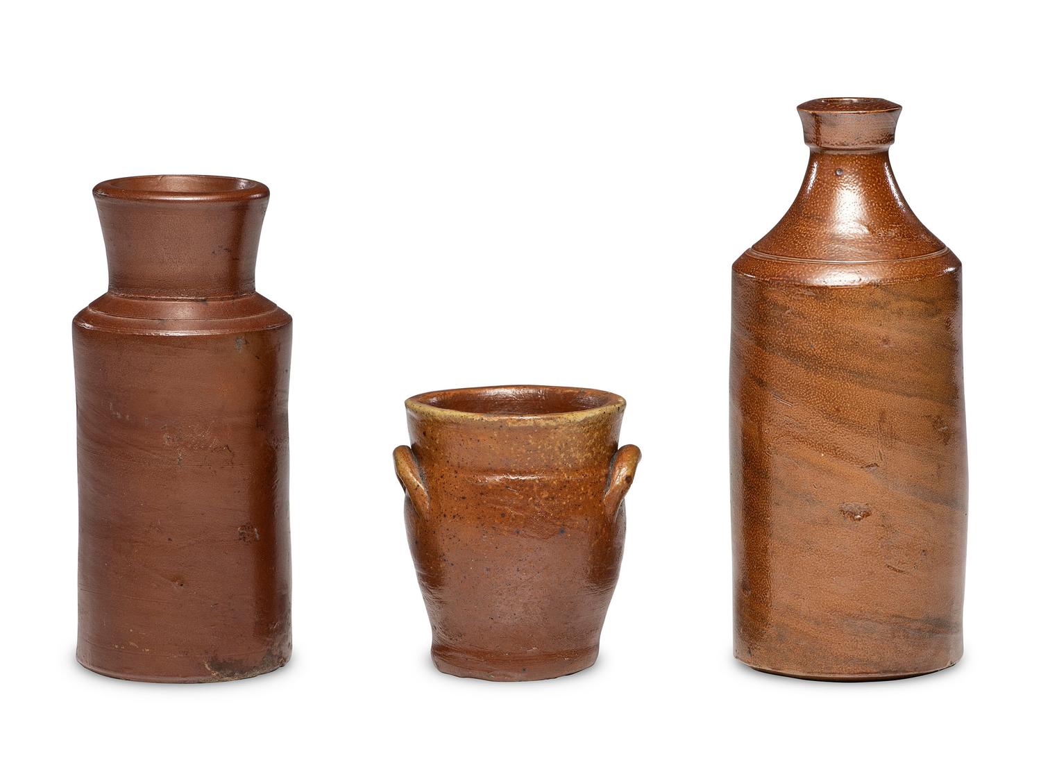 Two American Bottle Company 'Vitreous Stone' Bottles