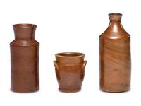 Two American Bottle Company 'Vitreous Stone' Bottles