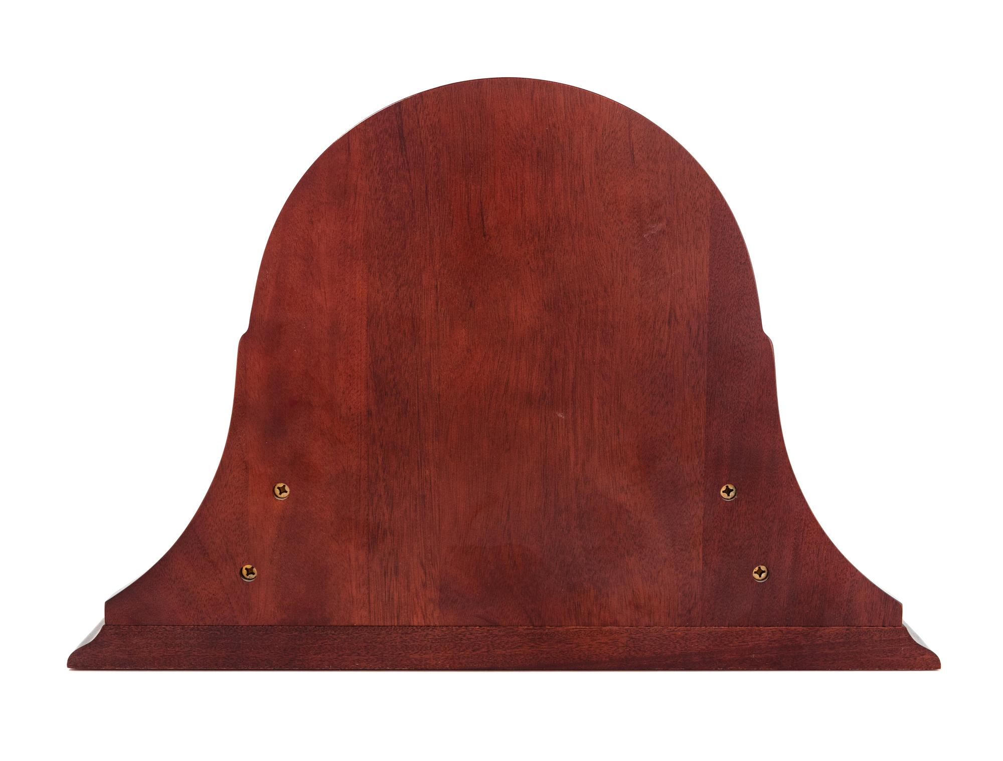 A Chelsea Mahogany and Brass Ship's Bell Clock