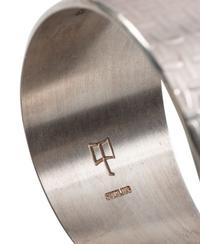 Sterling Silver Textured Cuff Bracelets