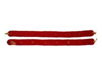 Choctaw Beaded Strips, Pair