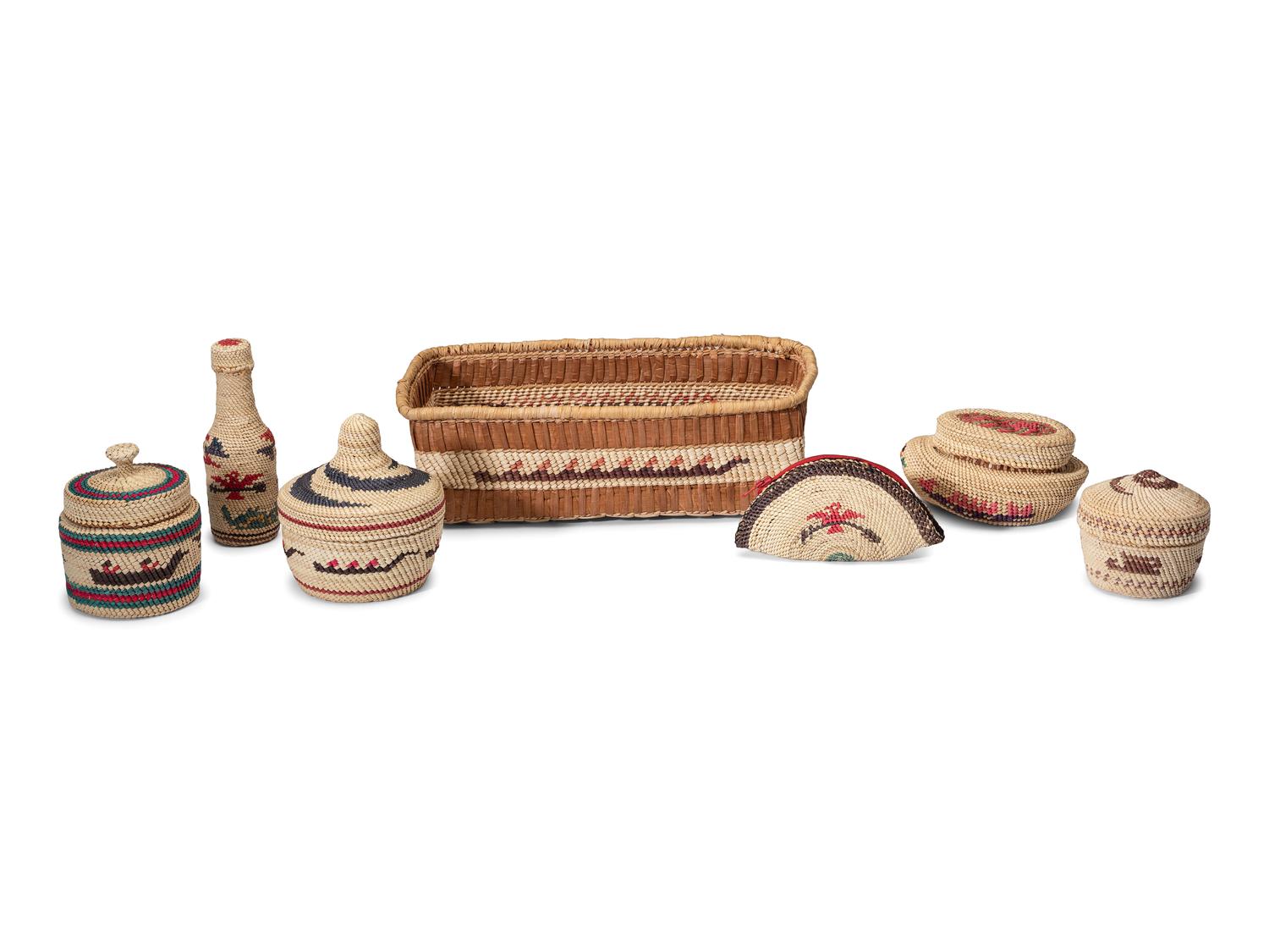 Collection of Nuu-chah-nulth Basketry