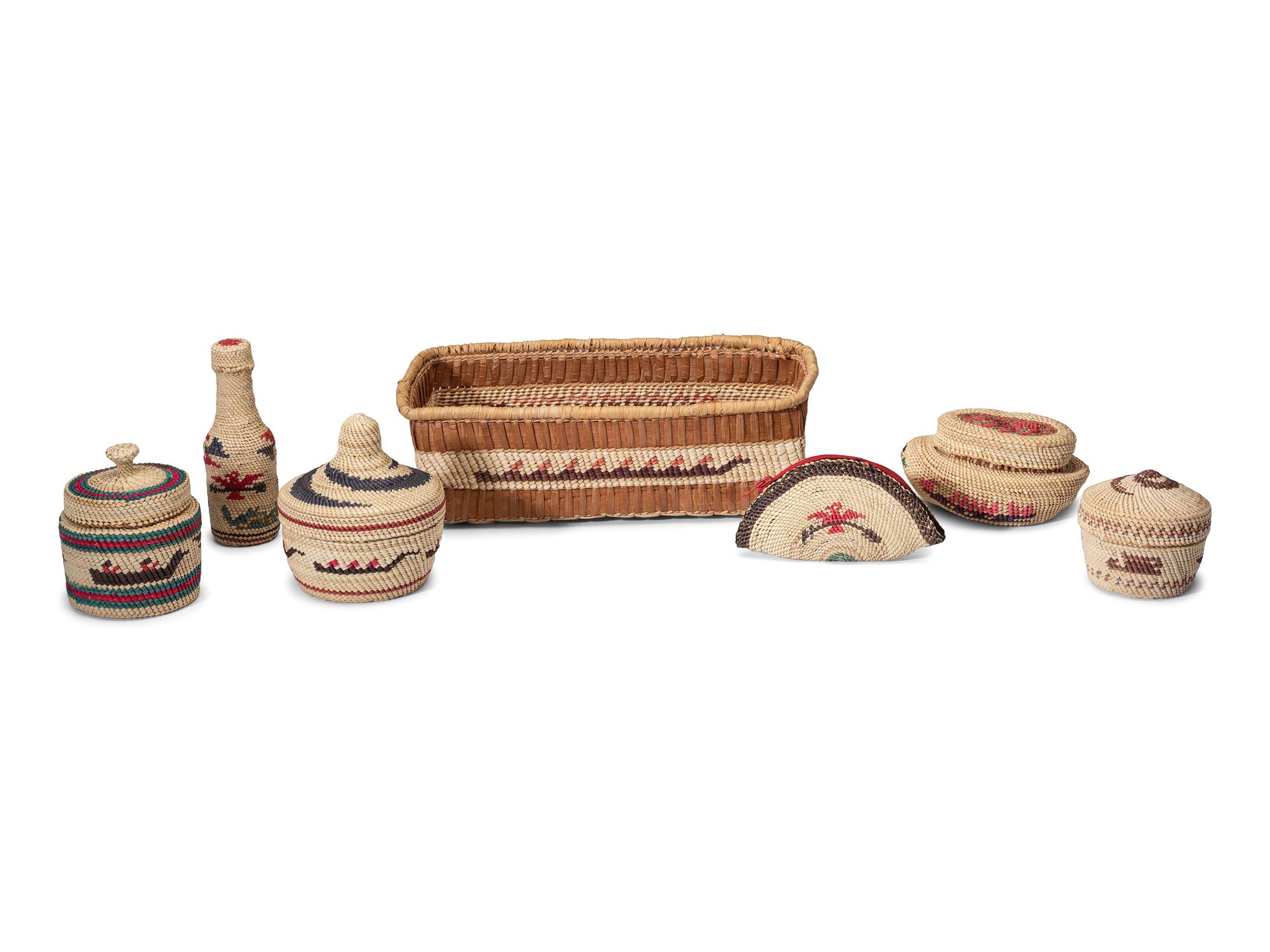 Collection of Nuu-chah-nulth Basketry