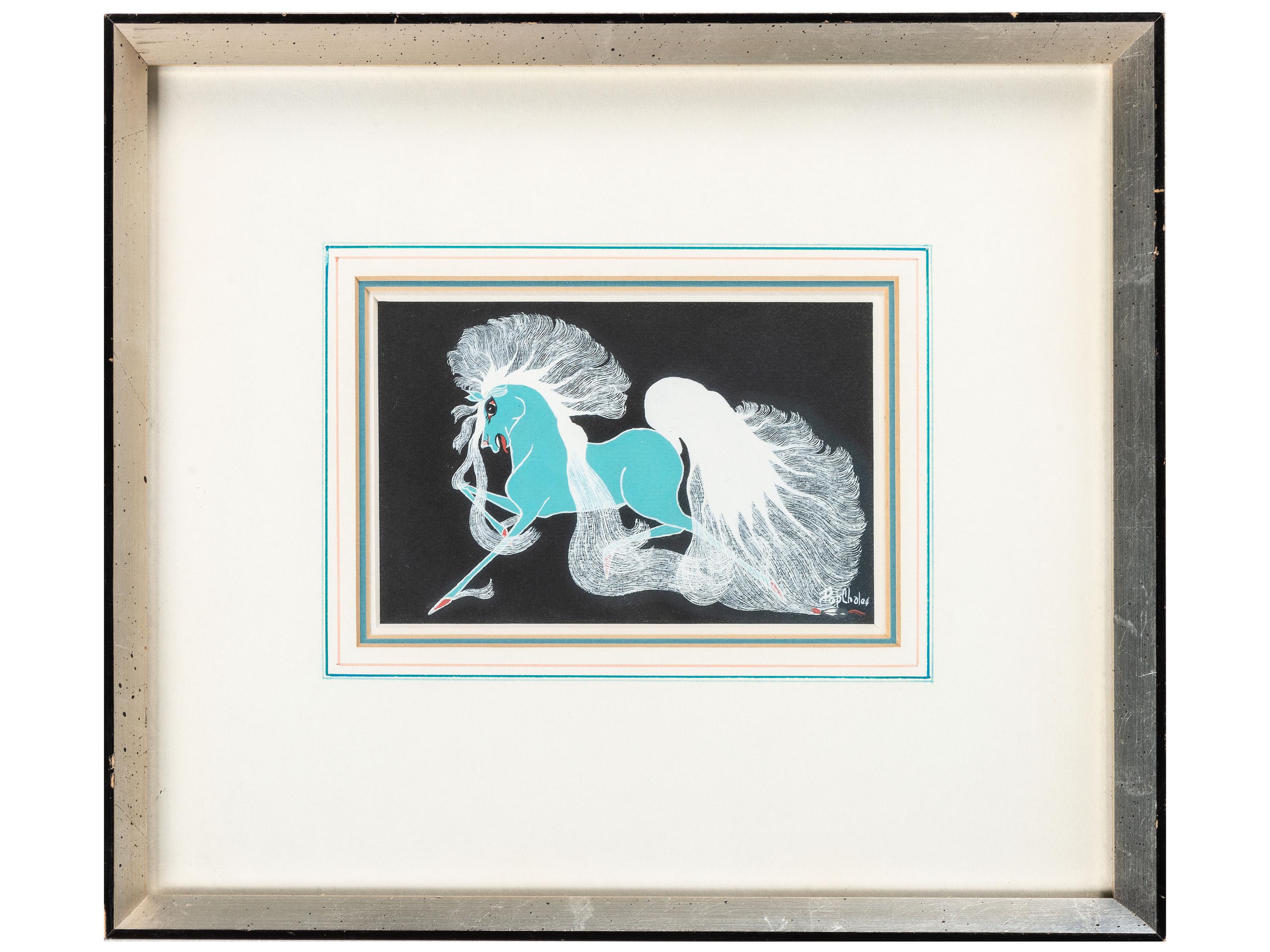 Blue Spirit Horse