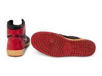 A Pair of Original 1985 Nike Air Jordan 1 Basketball Shoes