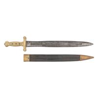 US Model 1832 Heavy Artillery Sword by Ames dated 1835