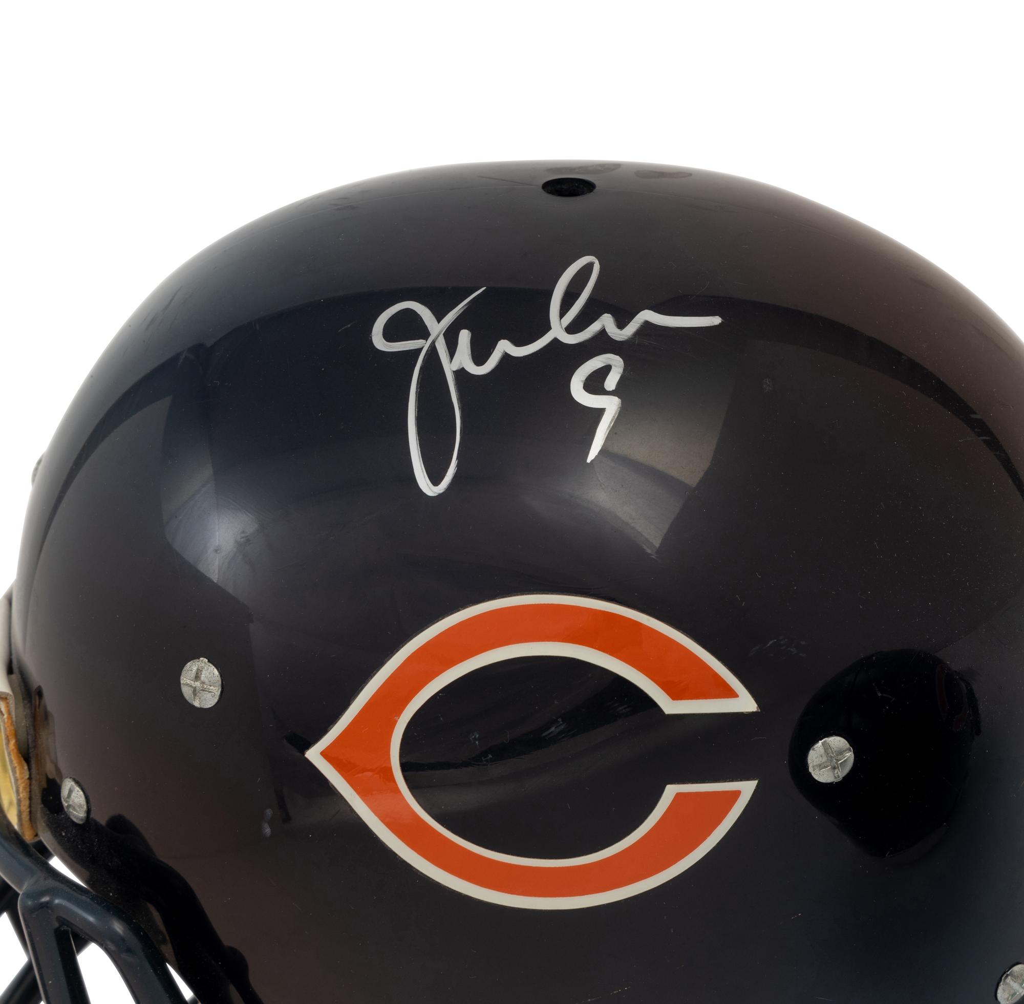 A Large Group of Chicago Bears Signed Autograph Items Including Walter Payton, Gale Sayers and Jim McMahon