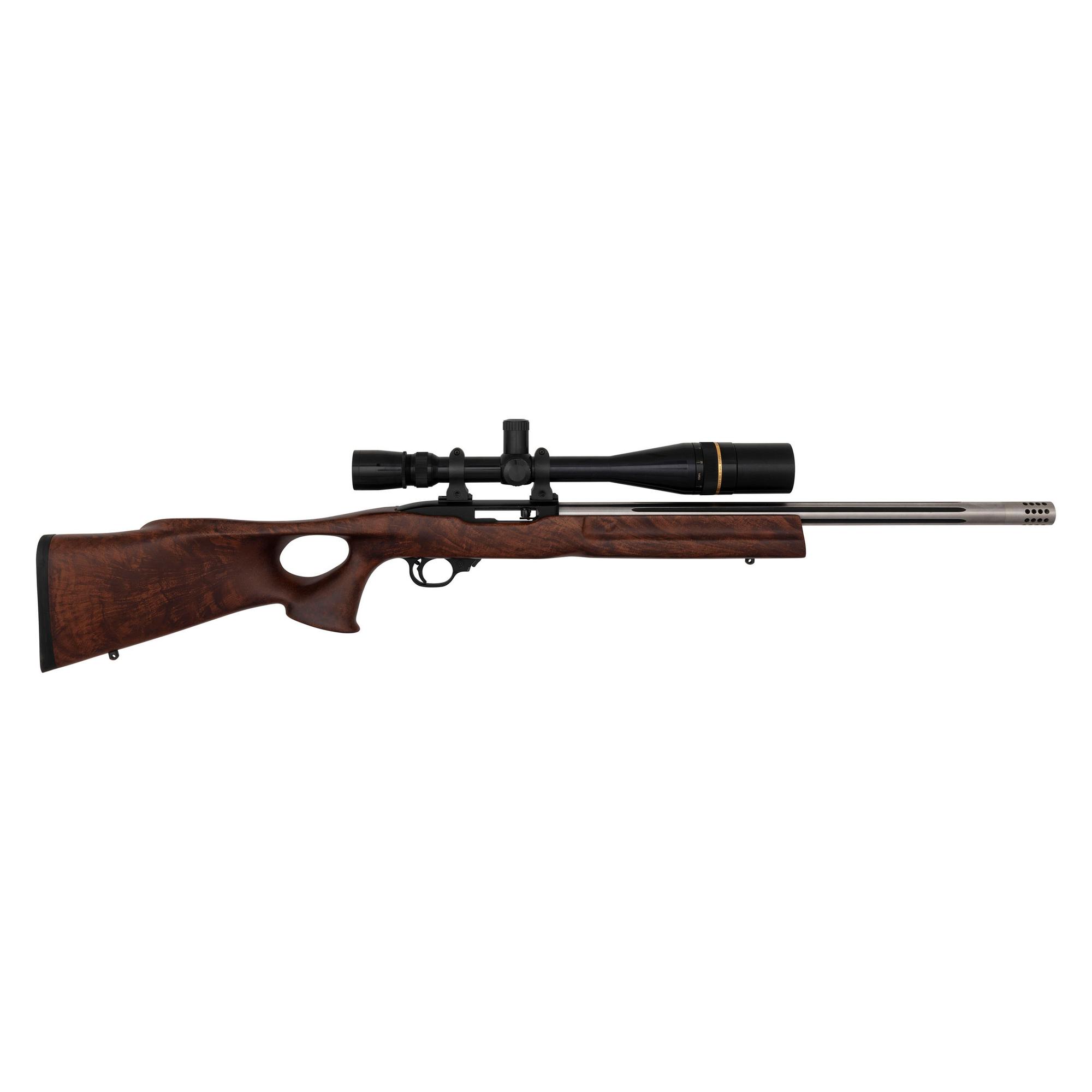 *Ruger 10/22 with Volquartsen Mossad Barrel and Leupold Scope
