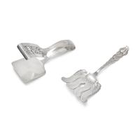 A Sterling Silver Asparagus Tongs and Fork