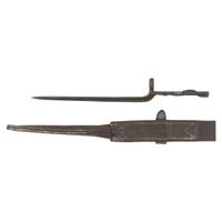 Scarce Johnson Model 1941 Rifle Bayonet with Scabbard