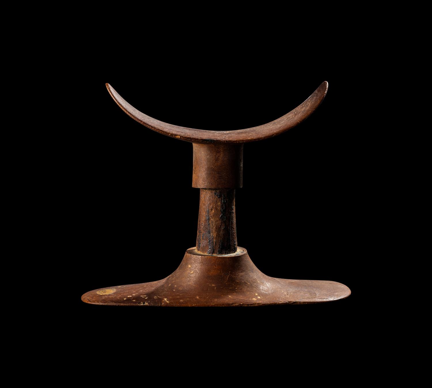 An Egyptian Wood Headrest