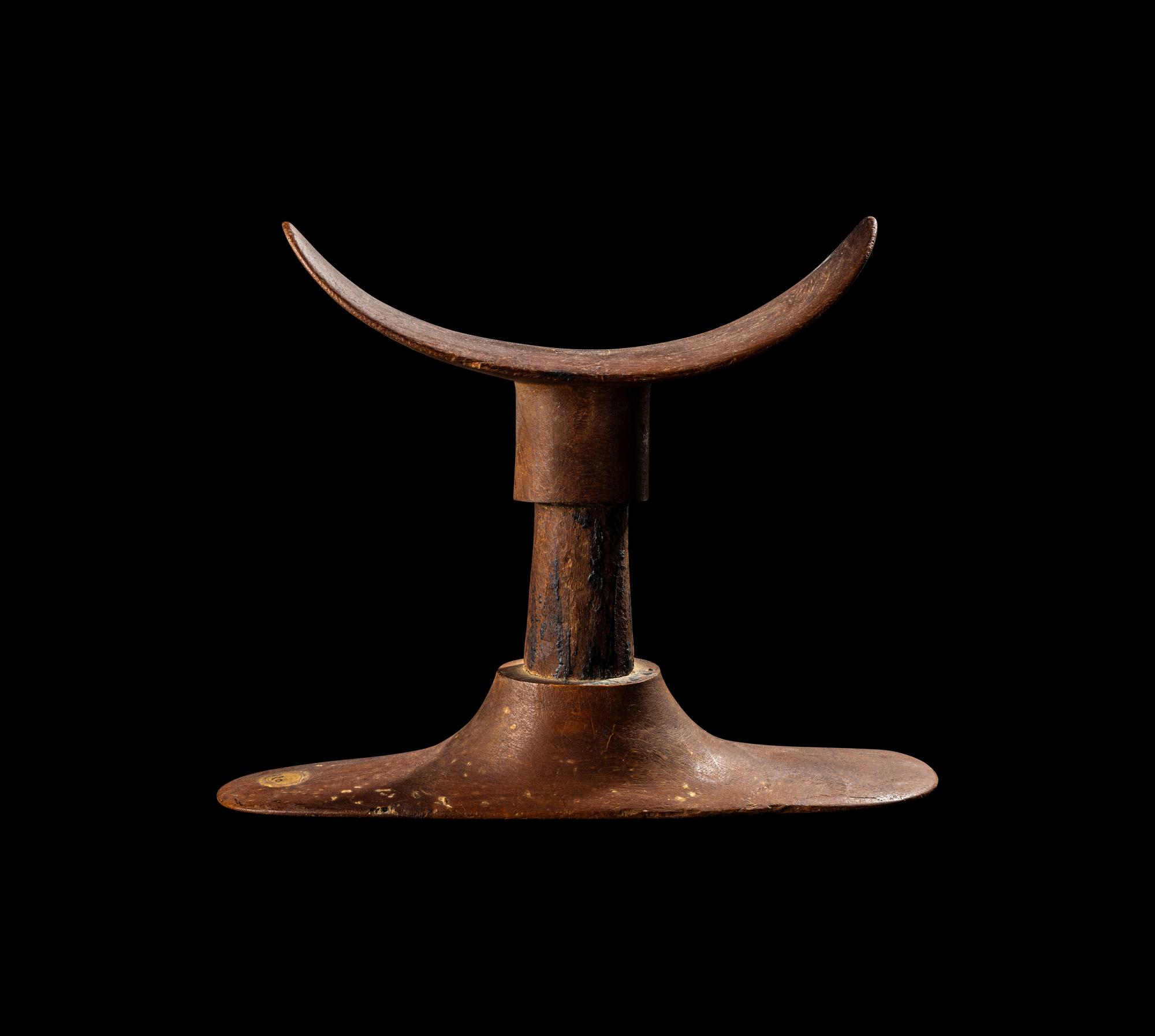 An Egyptian Wood Headrest