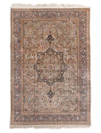 An Indian Silk Rug