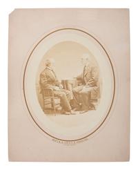 [Civil War] Ryan, D.J. Post-War Photograph of Confederate Generals Lee and Johnston