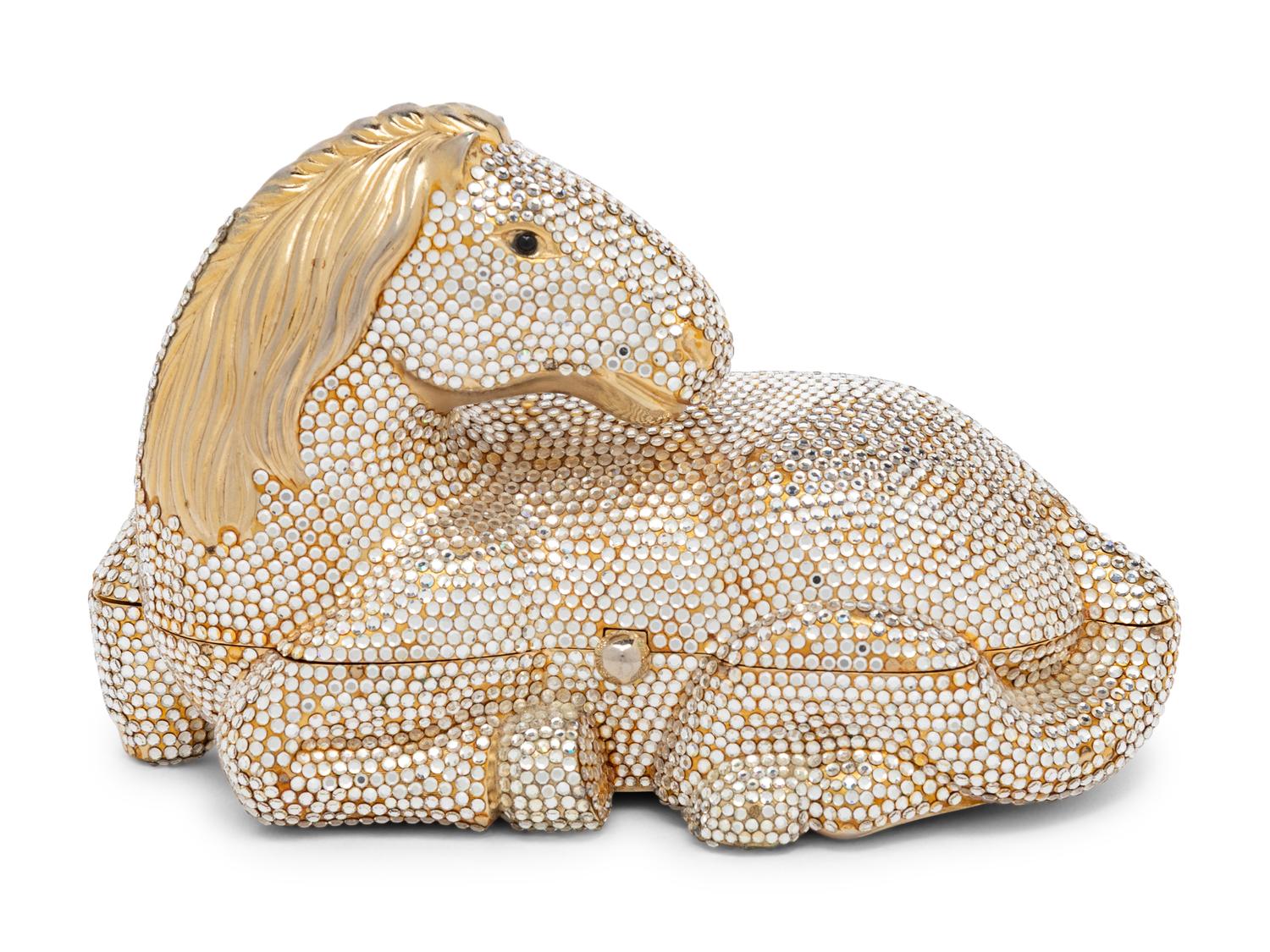 JUDITH LEIBER, HORSE MINAUDIĖRE