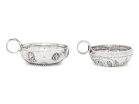 Two French Silver Tastevins