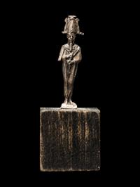 An Egyptian Silver Osiris