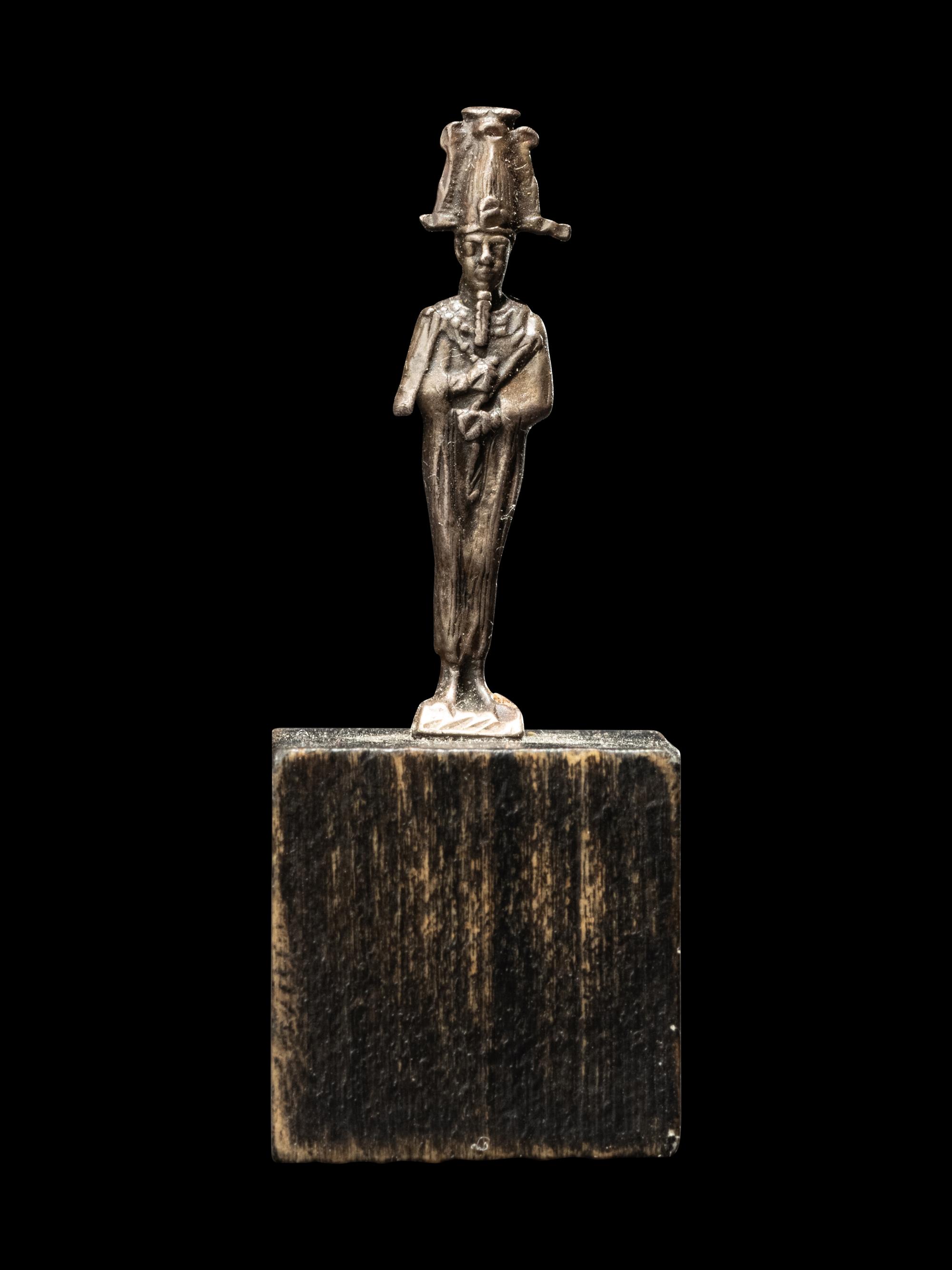 An Egyptian Silver Osiris