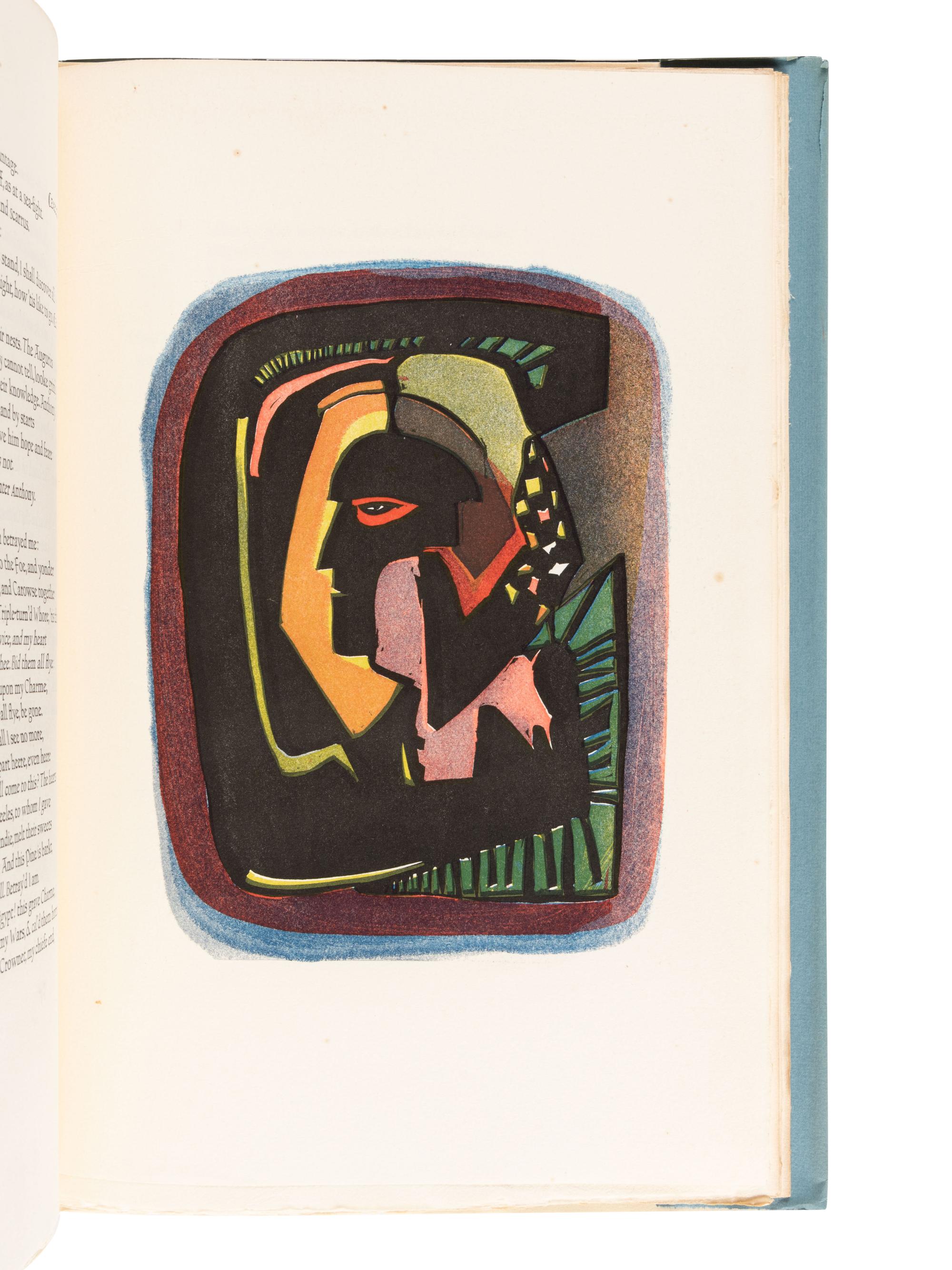 [GRABHORN PRESS]. SHAKESPEARE, William (1564 - 1616). The Tragedie of Anthonie and Cleopatra. San Francisco: The Grabhorn Press, 1960.