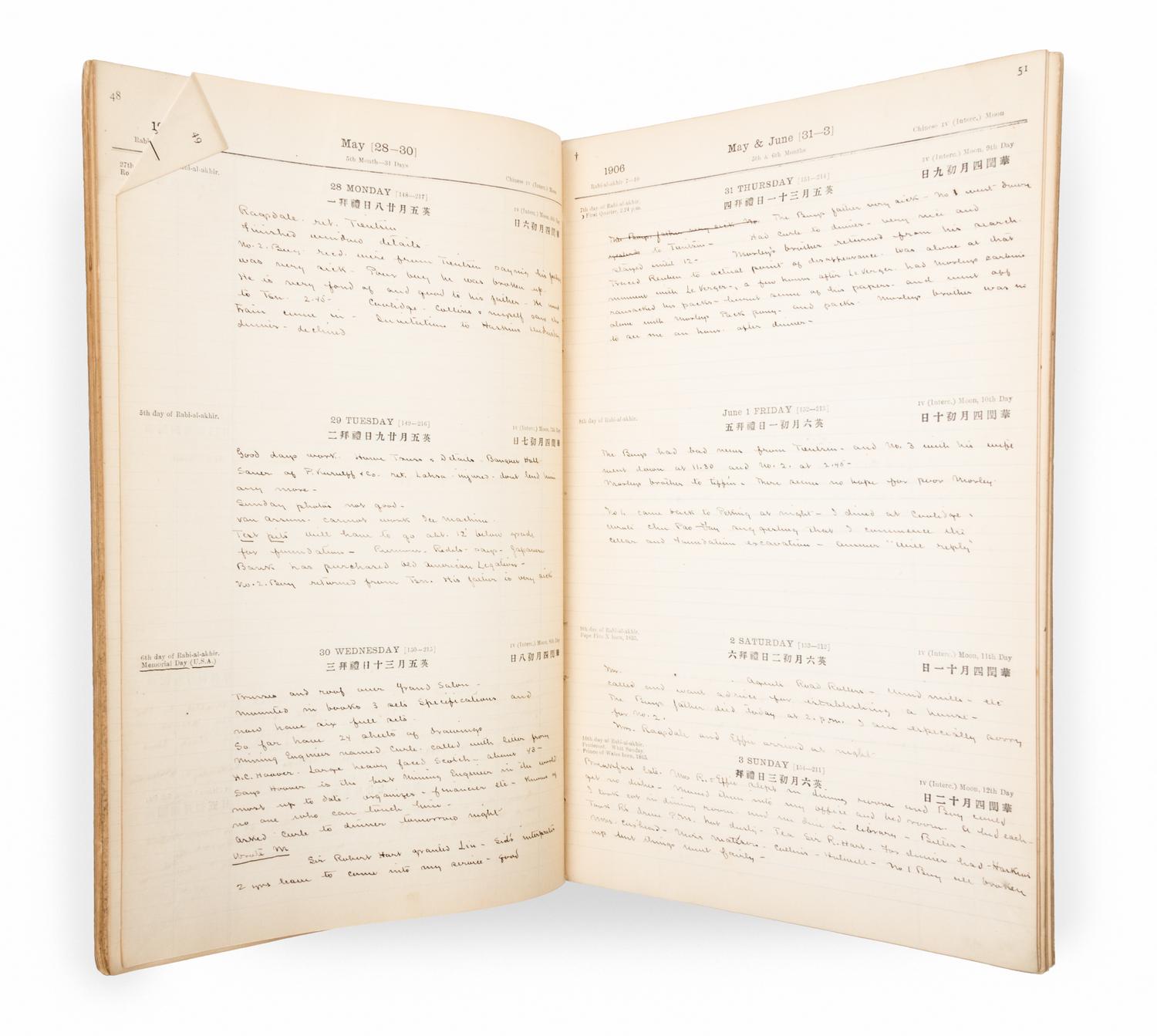 (ASIAN) Archive, including photos, manuscripts, and reports, from 19th-century American engineer in China, Charles Davis Jameson