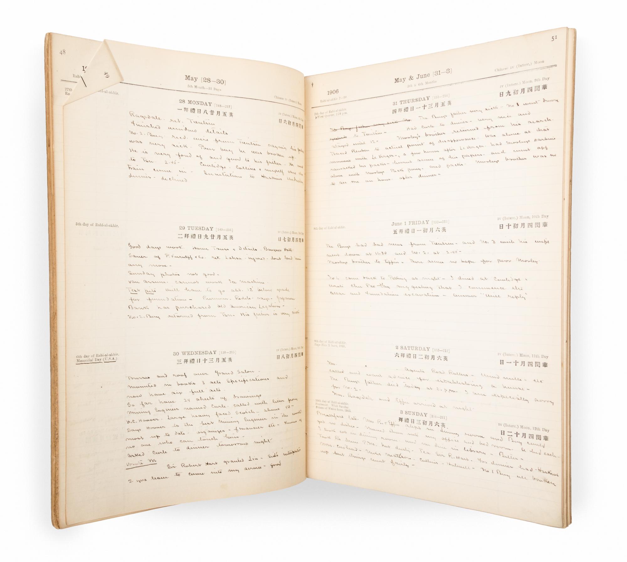 (ASIAN) Archive, including photos, manuscripts, and reports, from 19th-century American engineer in China, Charles Davis Jameson
