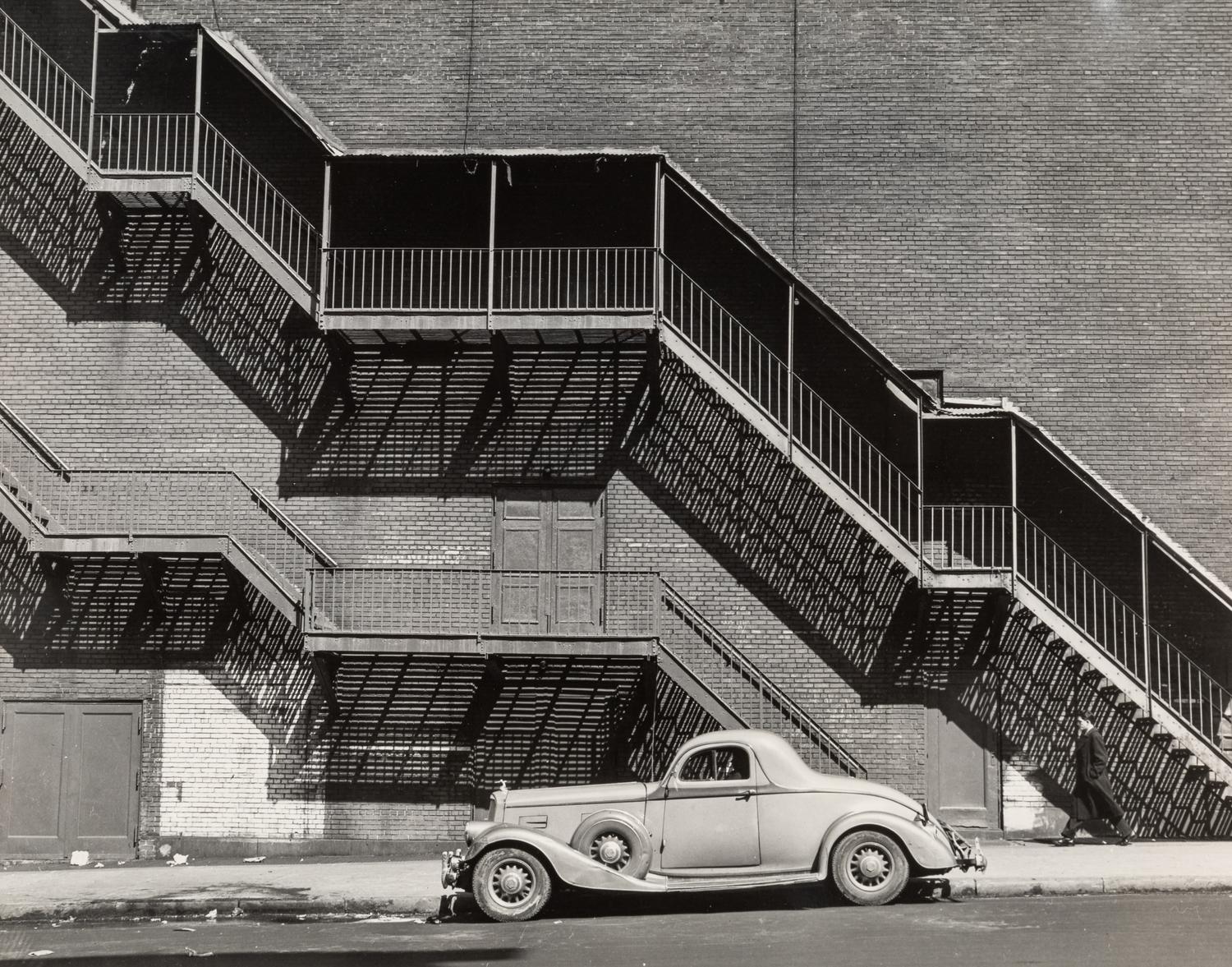 Todd Webb (1905-2000) Mr. Johnson's Pierce Arrow, Harlem, New York, 1946