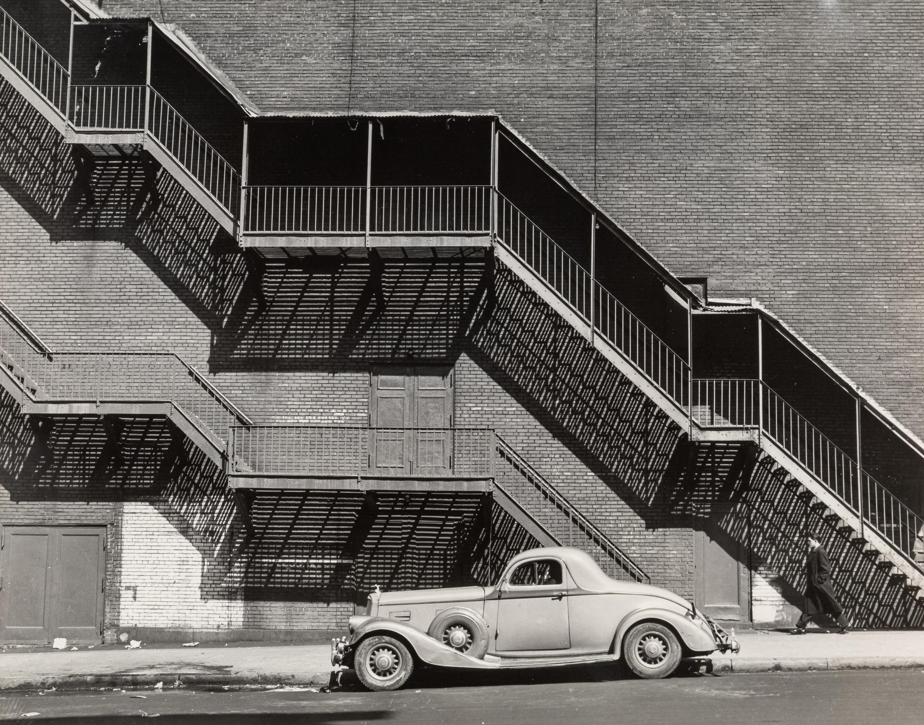 Todd Webb (1905-2000) Mr. Johnson's Pierce Arrow, Harlem, New York, 1946