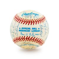 A Group of 19 Los Angeles Angels Signed Baseballs,