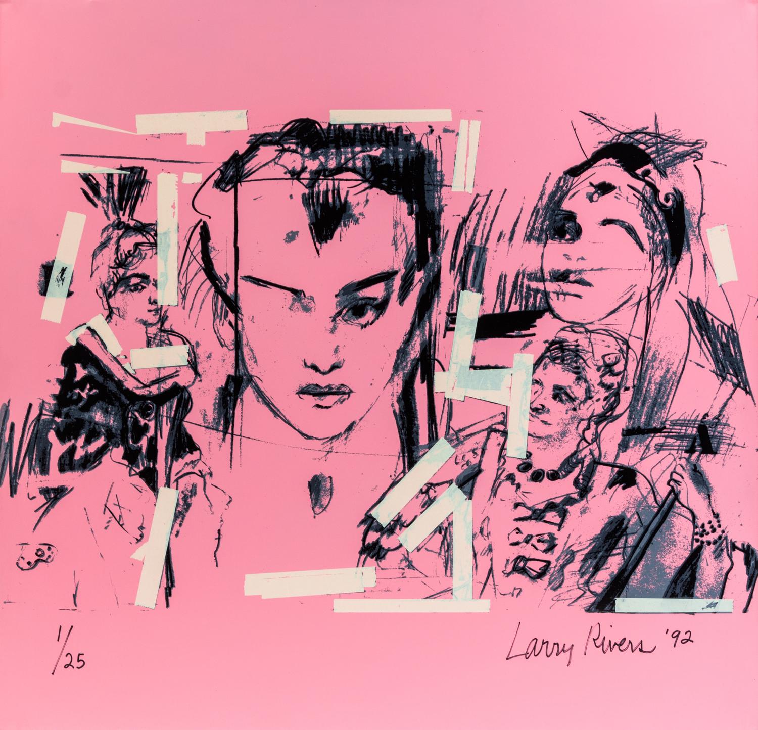 Larry Rivers, (American, 1932-2004), The Culture Box, 1992