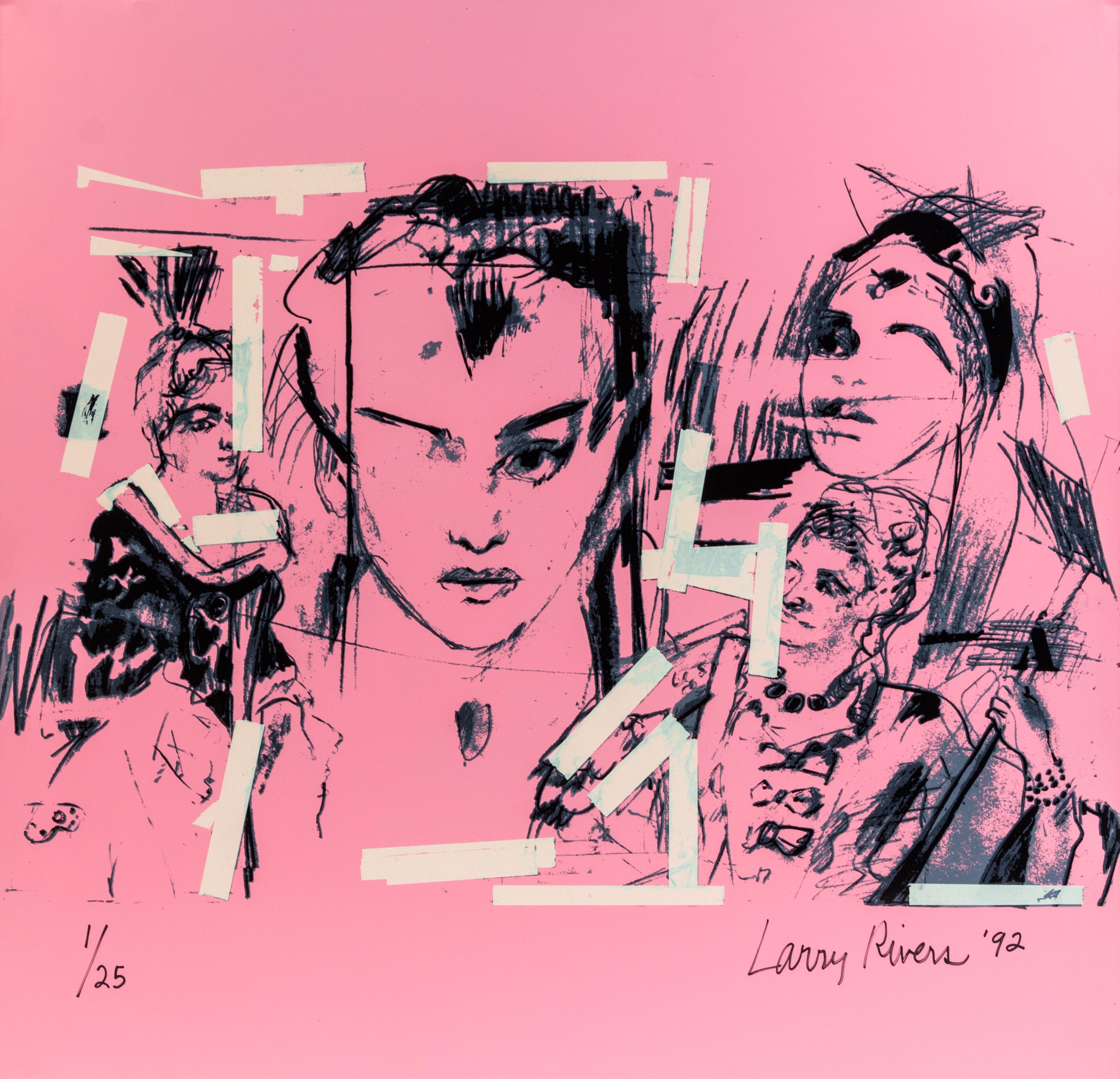Larry Rivers, (American, 1932-2004), The Culture Box, 1992