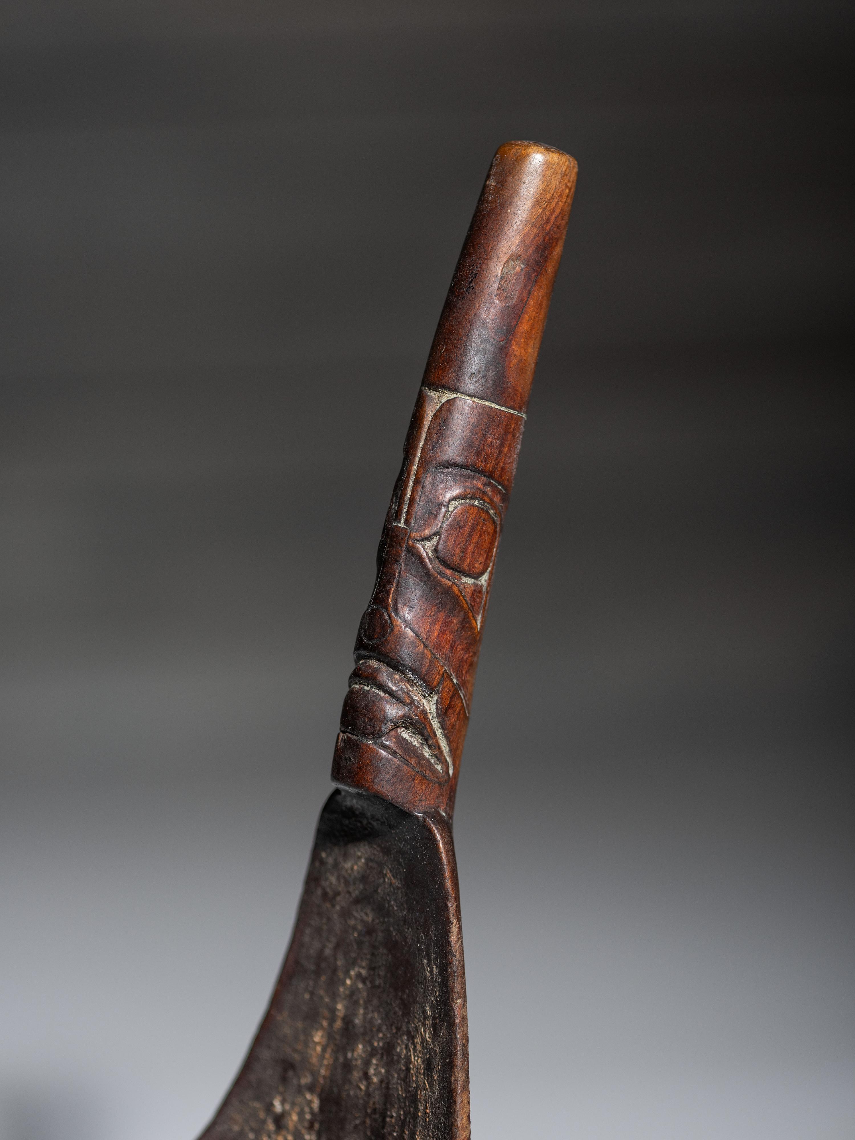 Northwest Coast Carved Wooden Spoon