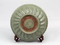A Chinese Celadon Glazed Porcelain Charger