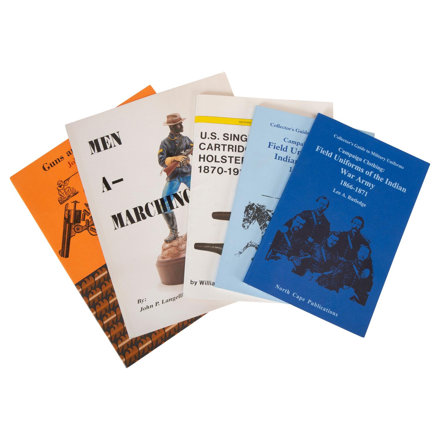 Lot of 14 Reference Books on Uniforms and Accoutrements