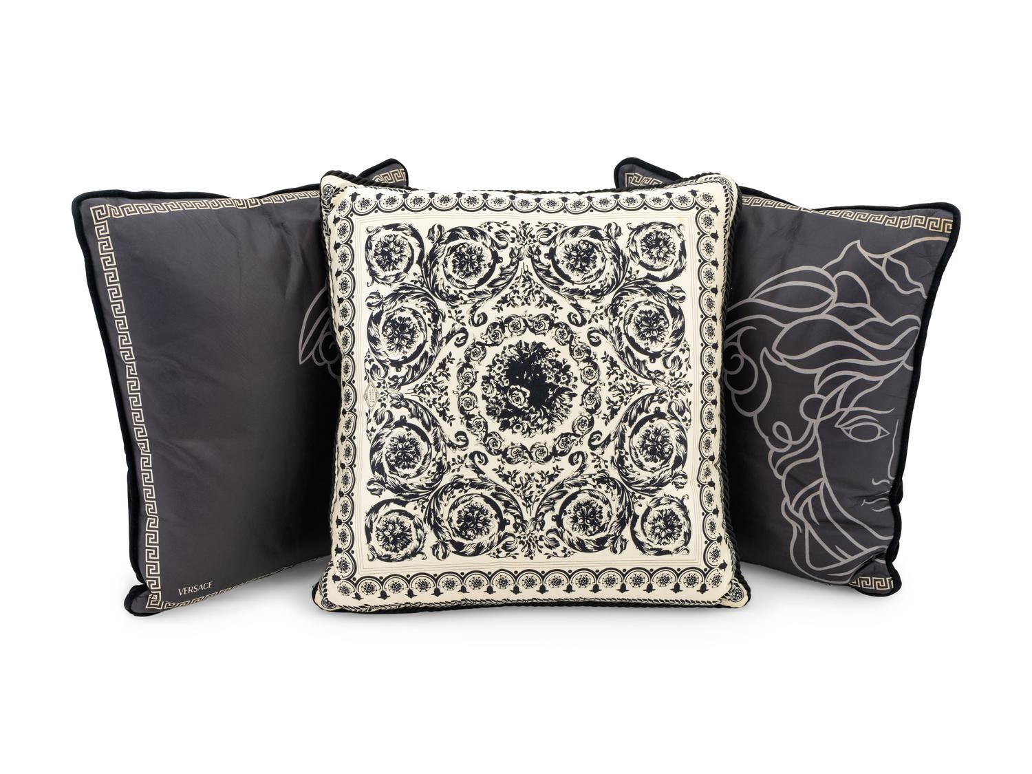 Three Versace Pillows — 20TH CENTURY