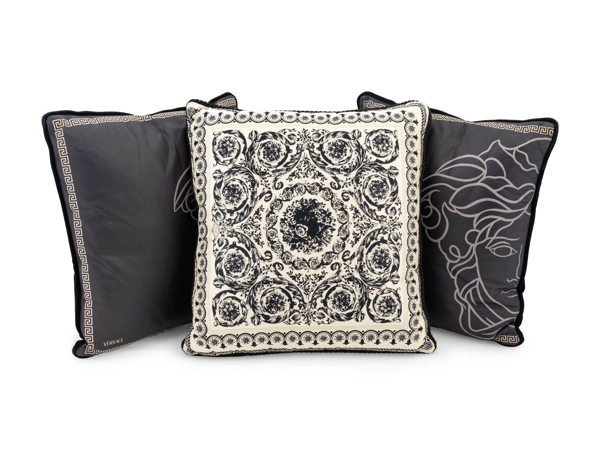 Three Versace Pillows — 20TH CENTURY