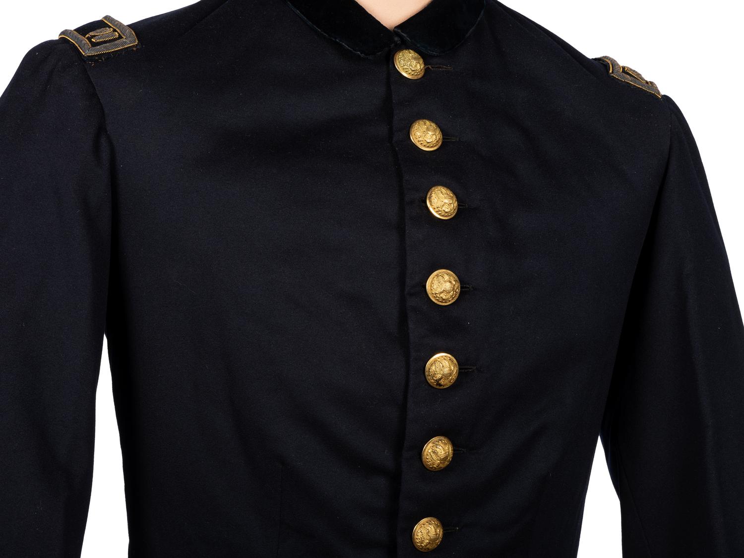 [CIVIL WAR]. Staff captain's frock coat.