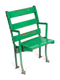 A Vintage Chicago White Sox Original Old Comiskey Park Stadium Seat,