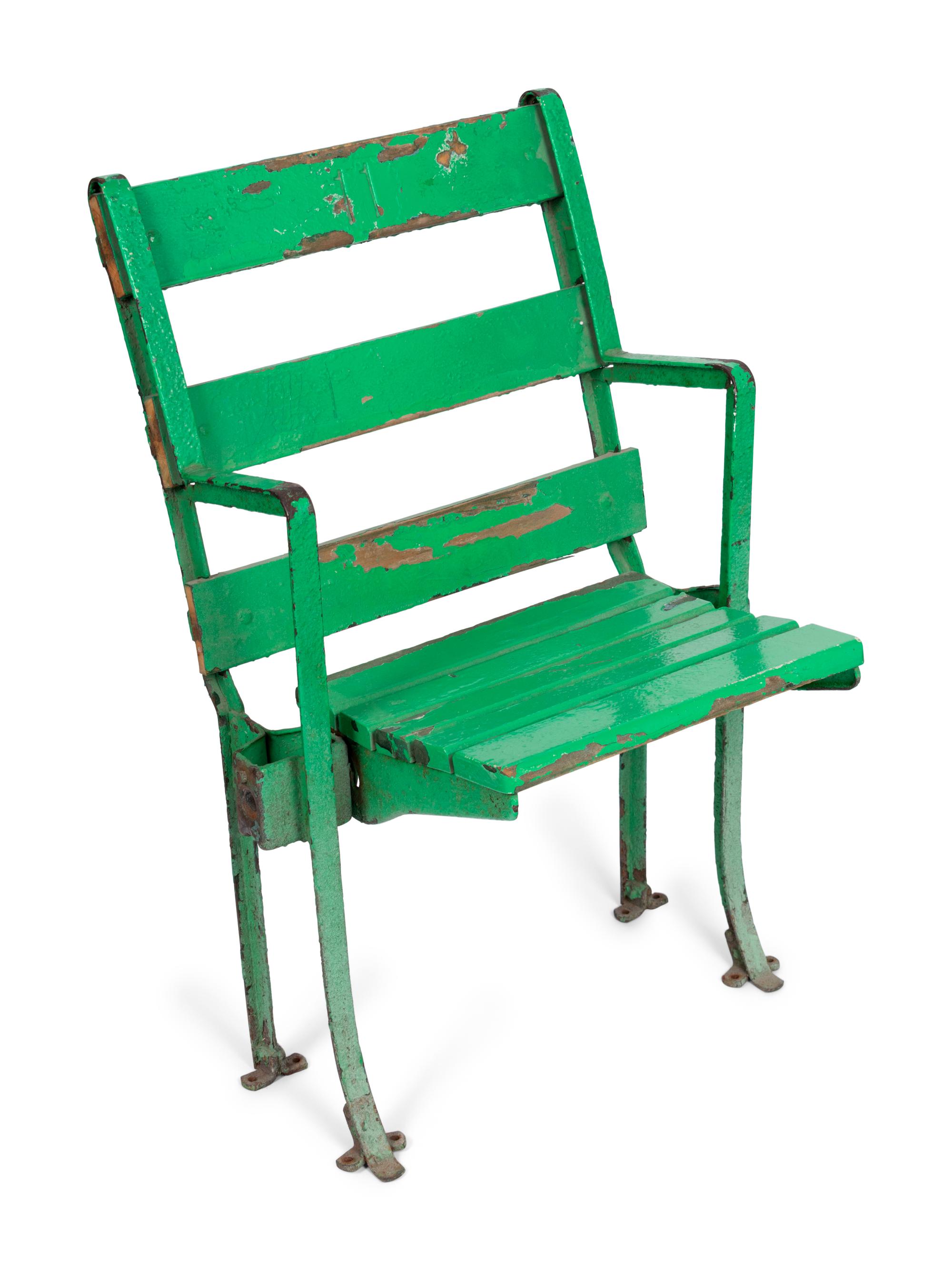 A Vintage Chicago White Sox Original Old Comiskey Park Stadium Seat,