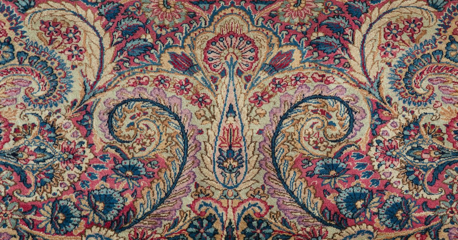 A Kerman Tree of Live Wool Rug