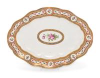 A Sèvres Style Herend Porcelain Serving Platter