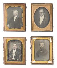 [EARLY PHOTOGRAPHY]. 30 quarter plate daguerreotypes of men incl. examples by ROOT, MCLEES, EASTERLY