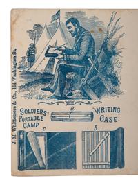 Civil War-era writing kit patented by George Hathaway, 1861.
