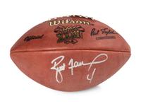 A Brett Favre Signed Autograph Super Bowl XXXI Football (Beckett Authentication Services),