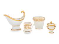 An Assembled Set of French Porcelain Serving Articles