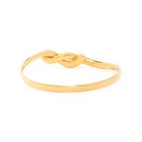 TIFFANY, YELLOW GOLD BANGLE BRACELET
