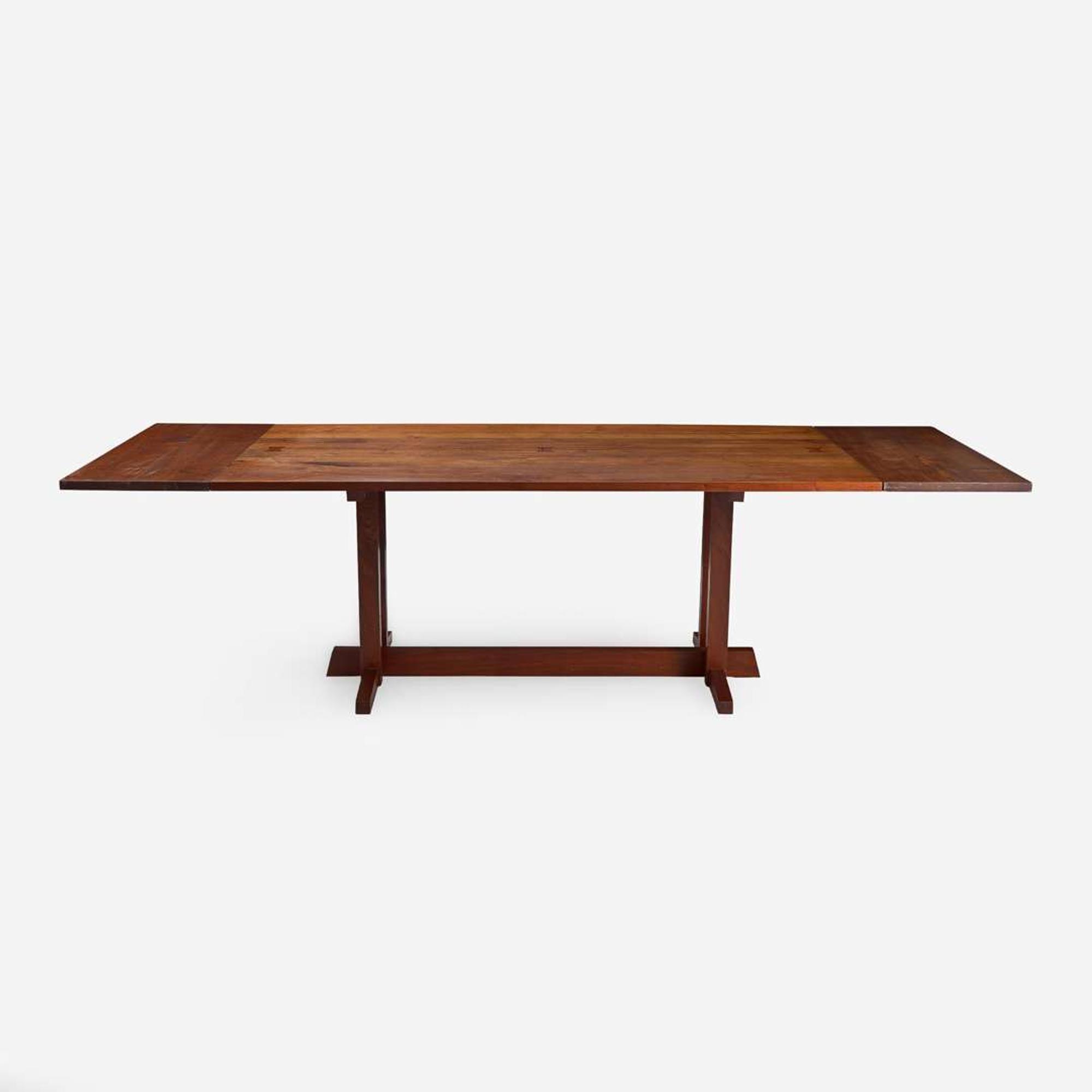 George Nakashima "Frenchman's Cove II" Extension Dining Table, New Hope, Pennsylvania, 1963