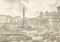 Eight Black and Parcel Gilt Framed Prints After Giovanni Piranesi — 20th Century