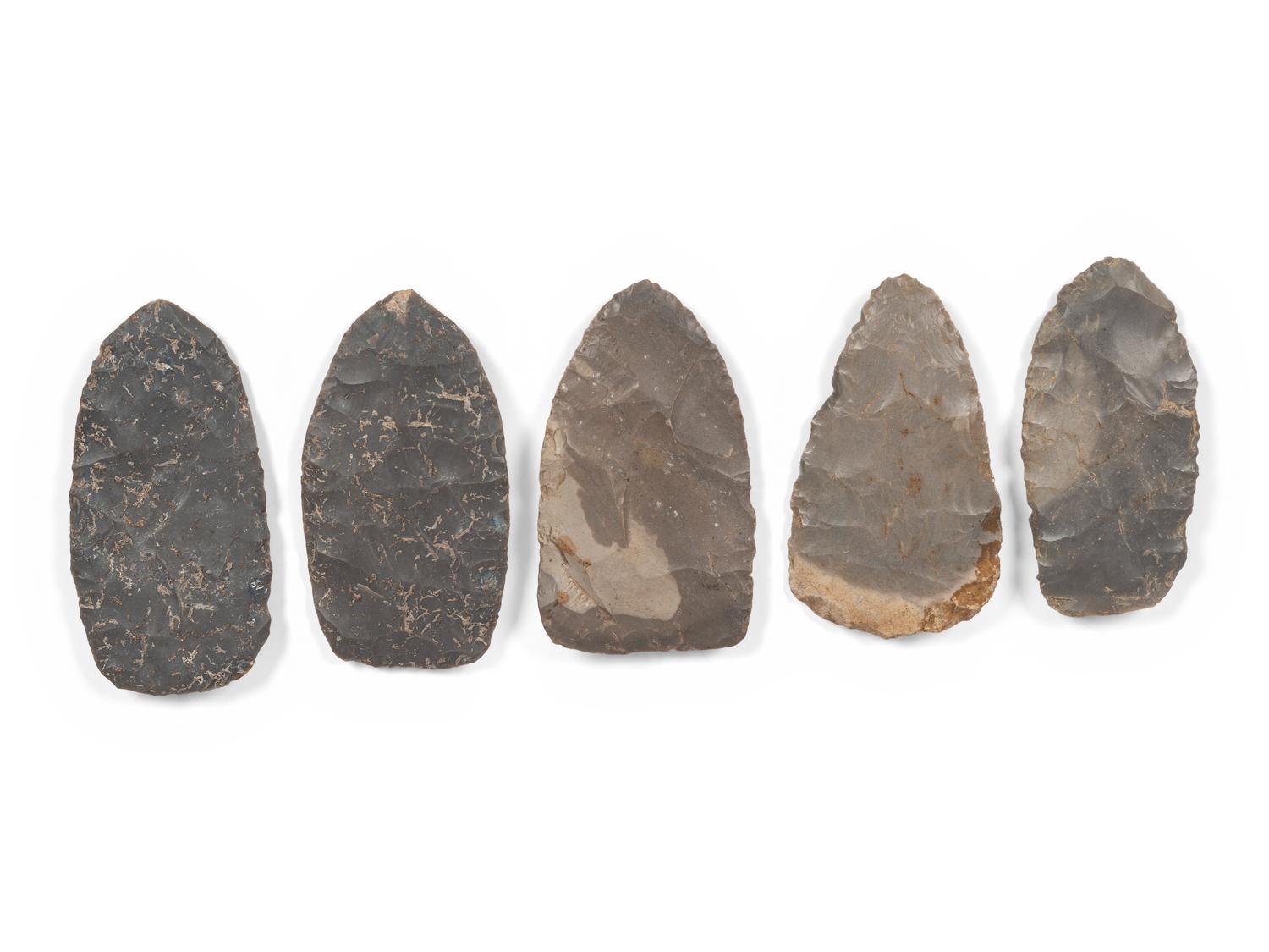 Hornstone Adena Leaf-shaped Blades