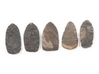 Hornstone Adena Leaf-shaped Blades